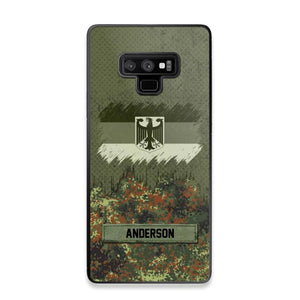 Personalized German Soldier/Veteran Camo Phonecase 3D Printed 22DEC-DT15