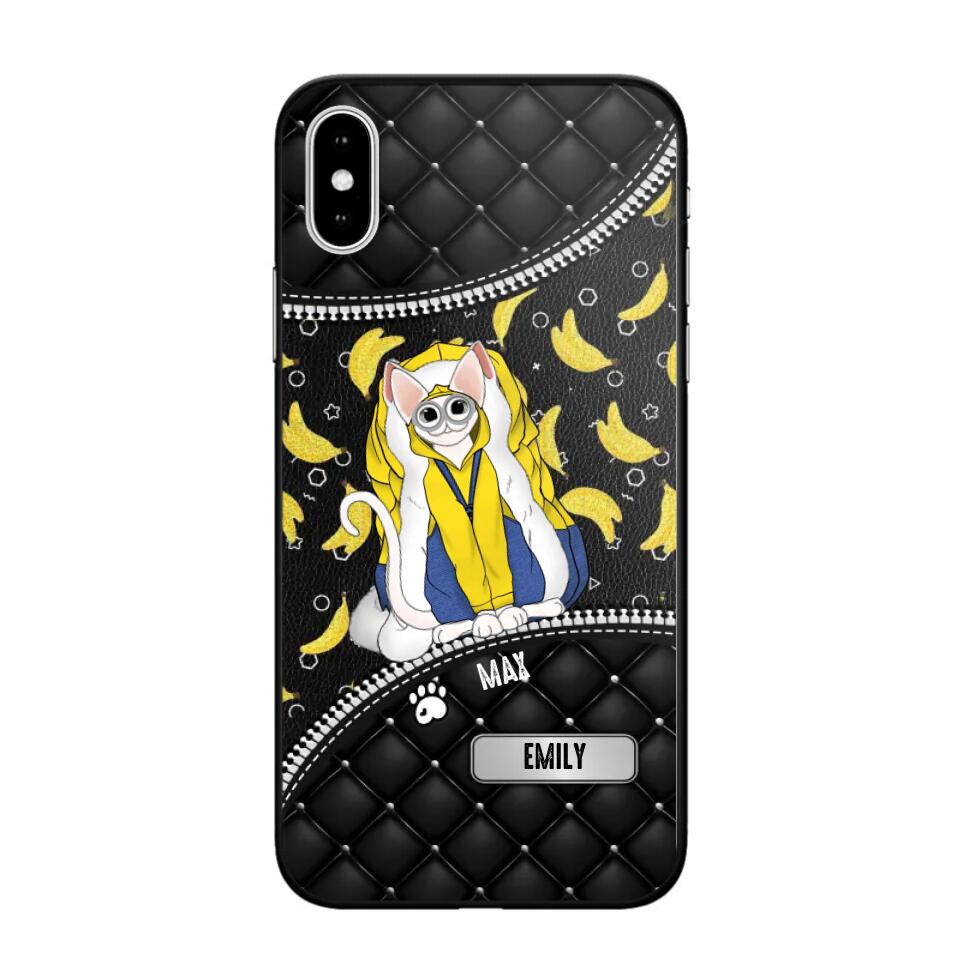 Personalized Cat Minion Phonecase 3D Printed PNDT1612