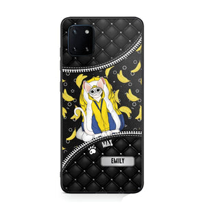 Personalized Cat Minion Phonecase 3D Printed PNDT1612