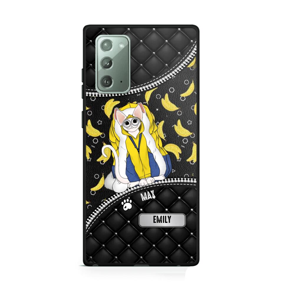 Personalized Cat Minion Phonecase 3D Printed PNDT1612