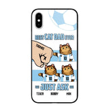 Personalized Best Cat Dad Ever Just Ask Soccer Players Phonecase Printed PNDT1912