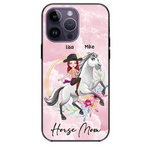 Personalized Horse Riding Girl Phonecase 3D Printed PNHY1912