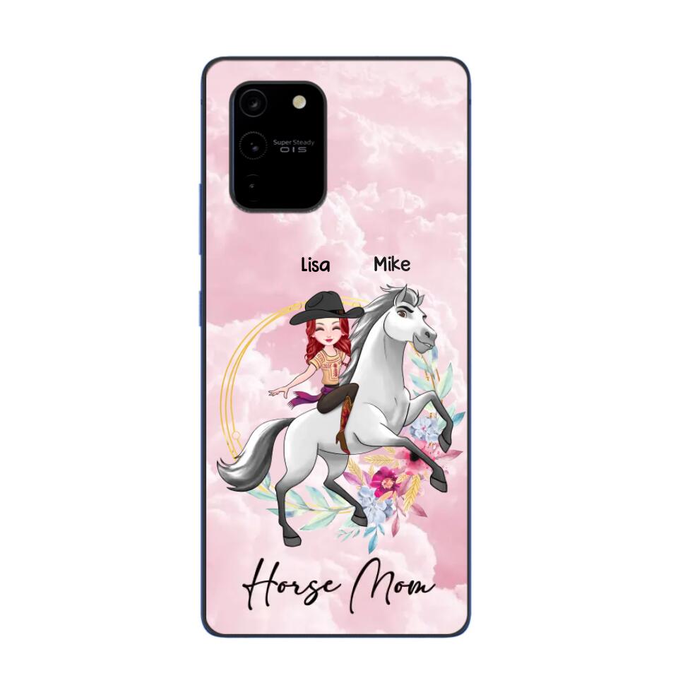 Personalized Horse Riding Girl Phonecase 3D Printed PNHY1912