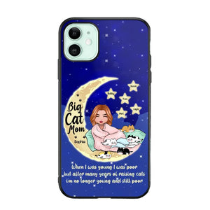 Personalized Big Cat Mom Phonecase 3D Printed PNHY2212