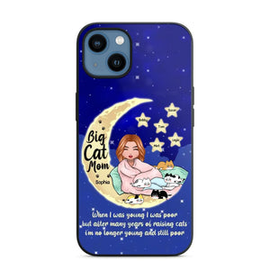 Personalized Big Cat Mom Phonecase 3D Printed PNHY2212