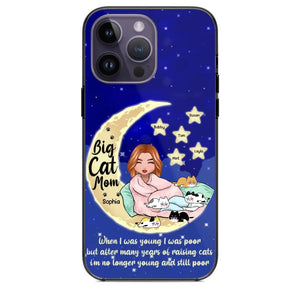 Personalized Big Cat Mom Phonecase 3D Printed PNHY2212