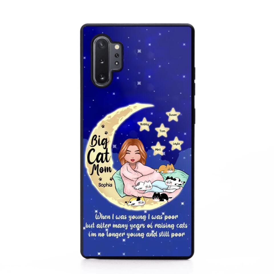 Personalized Big Cat Mom Phonecase 3D Printed PNHY2212