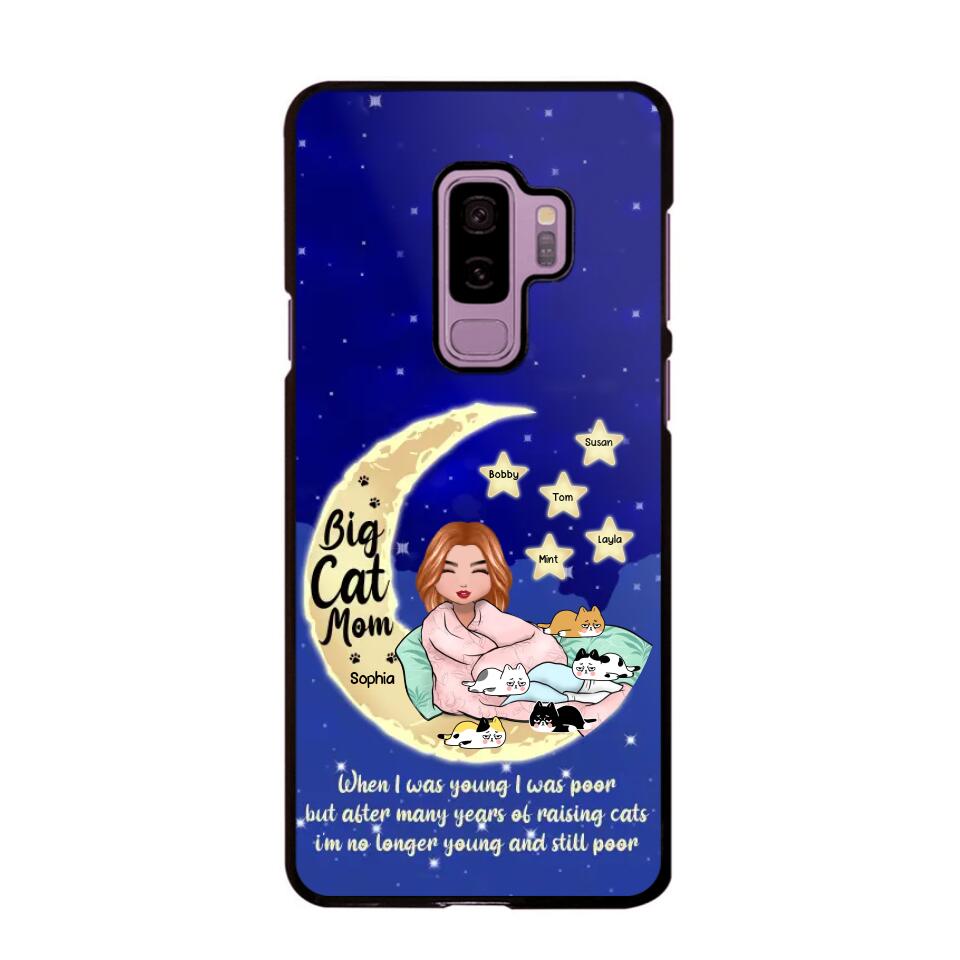 Personalized Big Cat Mom Phonecase 3D Printed PNHY2212