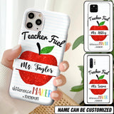 Personalized Teacher Fuel With Name Phonecase 3D Printed 22DEC-DT23