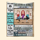 Personalized This Is A Specail Blanket Just For You Besties Gifts Quilt Blanket Printed PNDT2912