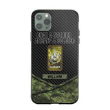 Personalized Canadian Once A Soldier Always A Soldier Camo Phonecase 3D Printed 23JAN-HY03