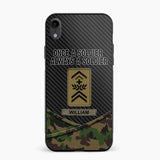 Personalized Swiss Once A Soldier Always A Soldier Camo Phonecase 3D Printed 23JAN-HY03