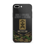 Personalized Swiss Once A Soldier Always A Soldier Camo Phonecase 3D Printed 23JAN-HY03