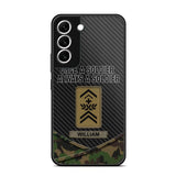 Personalized Swiss Once A Soldier Always A Soldier Camo Phonecase 3D Printed 23JAN-HY03