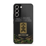 Personalized Swiss Once A Soldier Always A Soldier Camo Phonecase 3D Printed 23JAN-HY03