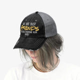 Personalized We Are Best Friends Embroidery Cap 22JAN-HQ04