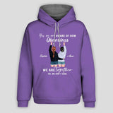 Personalized Bestie We Are Together Hoodie Printed QTHQ060123