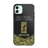 Personalized Australian Once A Soldier Always A Soldier Camo Phonecase 3D Printed 23JAN-HY03