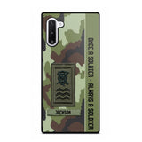 Personalized Irish Soldier/ Veteran Once A Soldier Always A Soldier Camo Phonecase 3D Printed QTDT1001