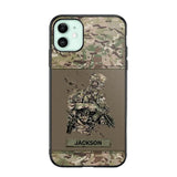 Personalized UK Soldier/ Veteran Camo Phonecase 3D Printed 23JAN-HY10