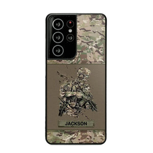 Personalized UK Soldier/ Veteran Camo Phonecase 3D Printed 23JAN-HY10