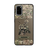 Personalized UK Soldier/ Veteran Camo Phonecase 3D Printed 23JAN-HY10