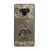 Personalized UK Soldier/ Veteran Camo Phonecase 3D Printed 23JAN-HY10