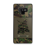 Personalized Swiss Soldier/ Veteran Camo Phonecase 3D Printed 23JAN-HY10