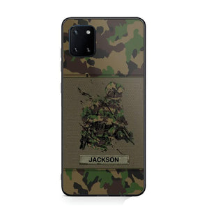 Personalized Swiss Soldier/ Veteran Camo Phonecase 3D Printed 23JAN-HY10