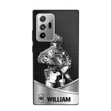 Personalized Canadian Soldier/ Veteran Rank Camo Phonecase 3D Printed 23JAN-DT10