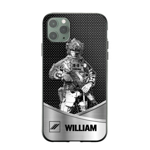 Personalized France Soldier/ Veteran Rank Camo Phonecase 3D Printed 23JAN-DT10