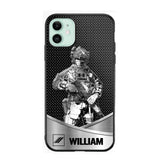 Personalized France Soldier/ Veteran Rank Camo Phonecase 3D Printed 23JAN-DT10