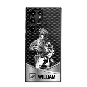 Personalized France Soldier/ Veteran Rank Camo Phonecase 3D Printed 23JAN-DT10