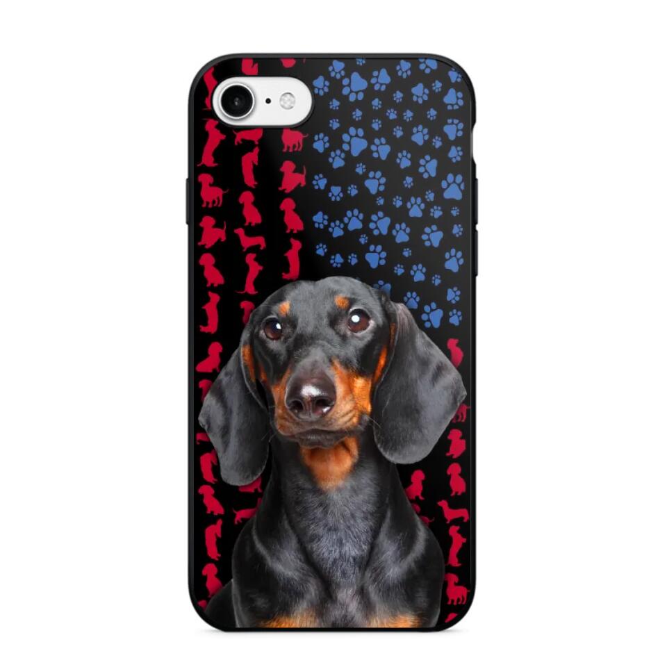 Personalized Image Your Dachshund Phonecase 3D Printed 23JAN-HQ10