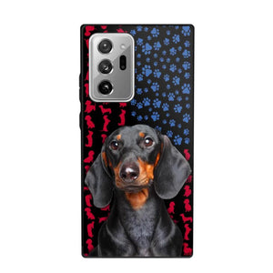 Personalized Image Your Dachshund Phonecase 3D Printed 23JAN-HQ10