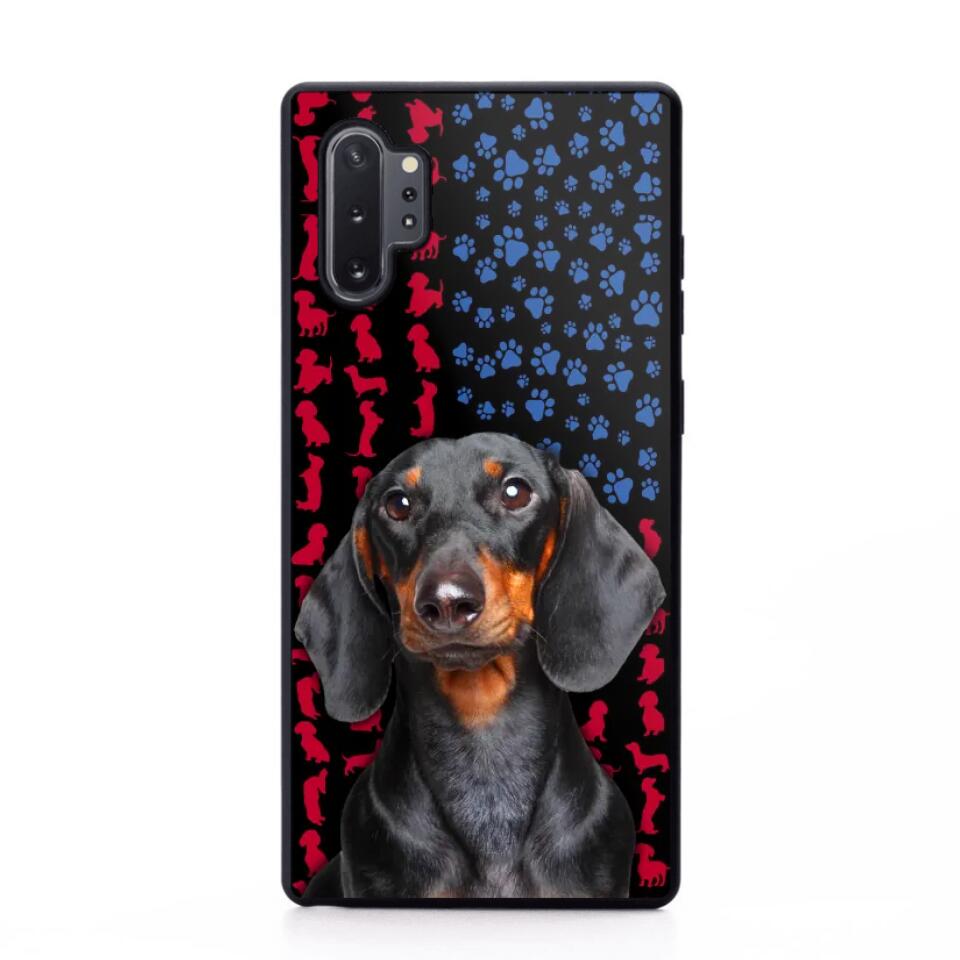 Personalized Image Your Dachshund Phonecase 3D Printed 23JAN-HQ10