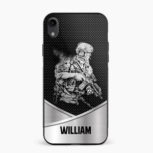 Personalized Soldier/ Veteran Phonecase 3D Printed 23JAN-HY11