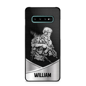 Personalized Soldier/ Veteran Phonecase 3D Printed 23JAN-HY11