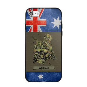 Personalized Australian Soldier/ Veteran Phonecase 3D Printed 23JAN-HY13