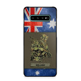 Personalized Australian Soldier/ Veteran Phonecase 3D Printed 23JAN-HY13