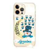 Personalized Grandma Snowman I Love You To The Moon And Back kid Name Heart Phonecase 3D Printed 23JAN-DT13