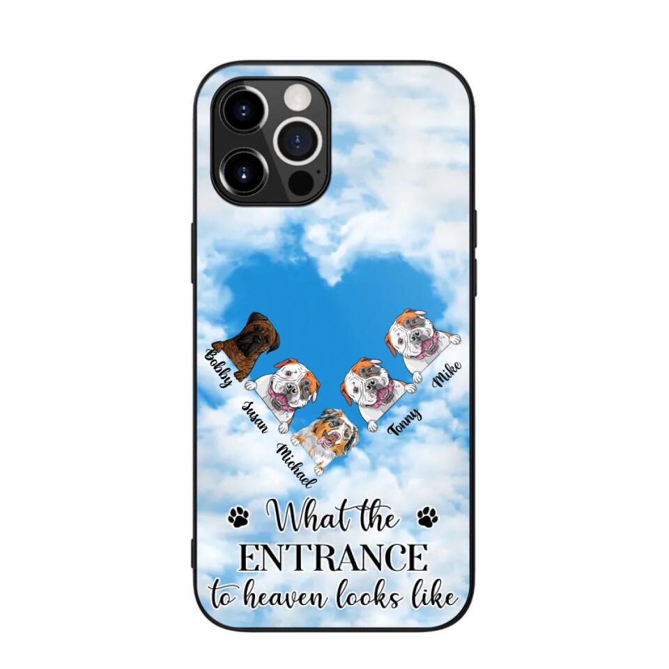 Personalized What The Entrance To Heaven Looks Like Dog Lovers Phonecase 3D Printed PNHY1601