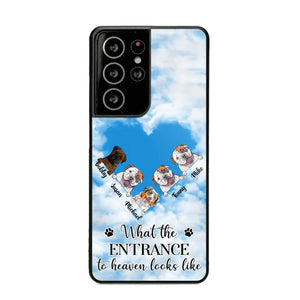 Personalized What The Entrance To Heaven Looks Like Dog Lovers Phonecase 3D Printed PNHY1601