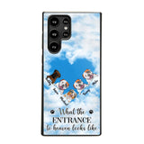 Personalized What The Entrance To Heaven Looks Like Dog Lovers Phonecase 3D Printed PNHY1601