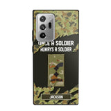 Personalized Australian Soldier/ Veteran Once A Soldier Always A Soldier Phonecase 3D Printed QTHQ1701