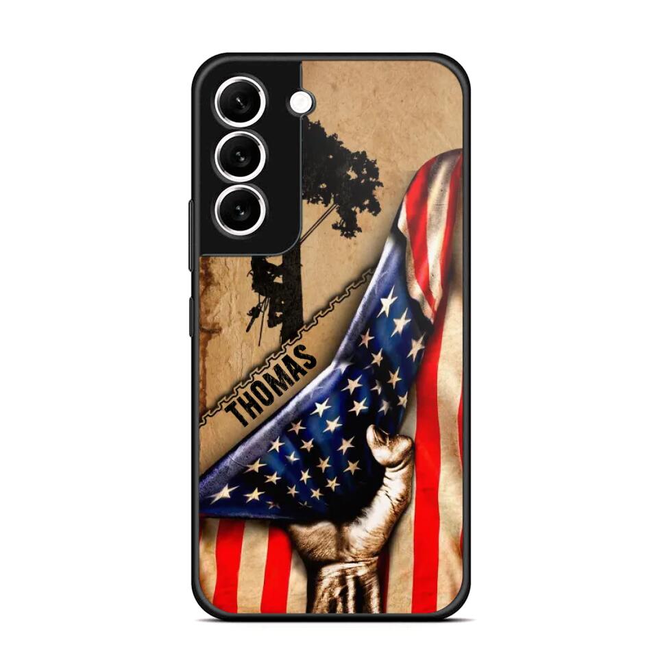 Personalized US Arborist Phonecase Printed 23JAN-DT29