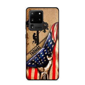 Personalized US Arborist Phonecase Printed 23JAN-DT29