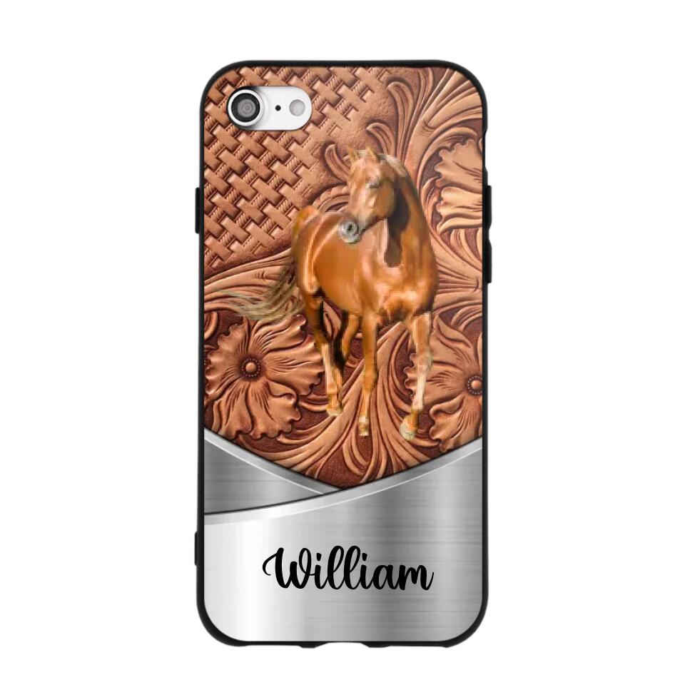 Personalized Image Your Horse Phonecase Printed 23JAN-VD30