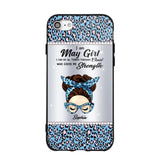 Personalized I Am May Girl I Can Do All Things Through Christ Who Gives Me Strength Phonecase Printed 23JAN-HQ30