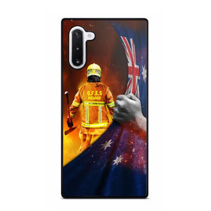 Personalized Australian Firefighter Uniform Flag Phonecase Printed 23FEB-DT01